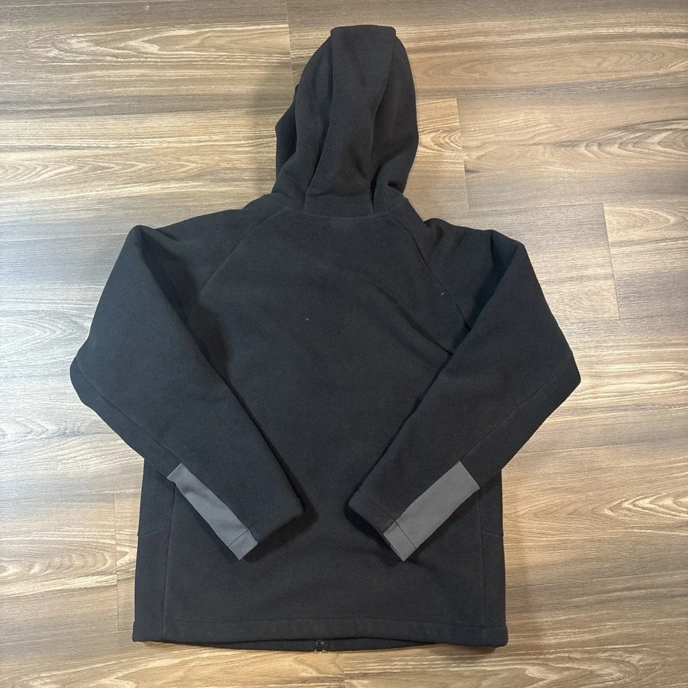 The North Face Boys Chimborazo Full Zip Hooded Fleece Jacket Size L